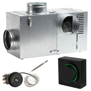 Ventilator semineu distribuție aer cald eficient