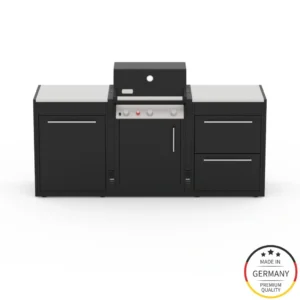 Bucatarie exterior 2 module pentru gratare pe gaz Weber Spirit 300