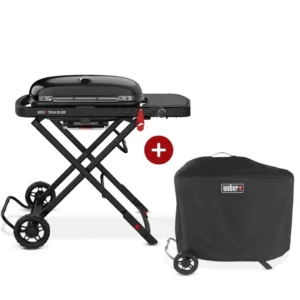 Starter Pack - Gratar portabil pe gaz Traveler Stealth Edition