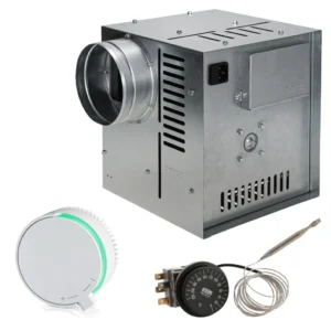 Ventilator semineu distributie aer cald 150mm