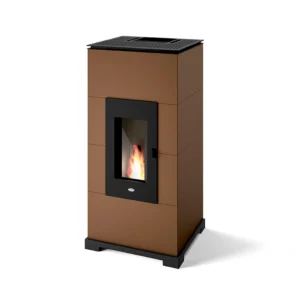 SOBA PELETI CU ACUMULARE 4.5-11 KW - MAURA MARO - CONVECTIE NATURALA