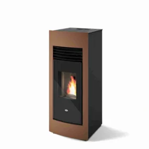 SOBA PELETI 4-15.4 KW 3 VENTILATOARE -  LETIZIA CORTEN
