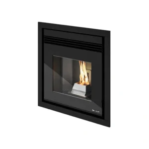 Focar peleti FRANCO 3.1-9.5 kW - cu 2 ventilatoare si distributie de aer