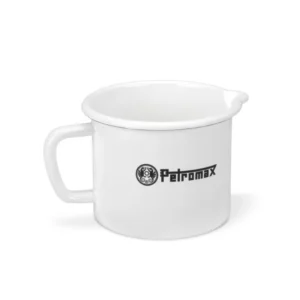 Cana emailata gradata 1 litru Petromax - Alb