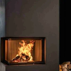 ECKA 67/45/51 Lh + recuperator + samota si manere negre + rama acoperire