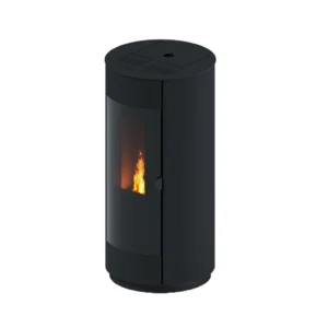 SOBA PELETI 3.8-9.3 KW TONDA NEGRU - CONVECTIE NATURALA
