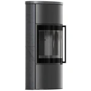 Soba Bjorn High 7kW ceramica Grafite Satin cu capac ceramic - samota neagra