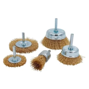 Set perii de sarma pentru bormasina, 5 piese