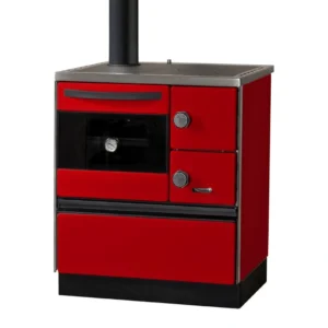 Soba de gatit pe lemne - ROYAL 720 2.0 L - Rosu