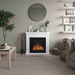 Frode Pure White semineu electric 3D-OUTLET