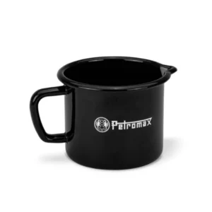 Cana emailata gradata 1.4 litri Petromax - Negru