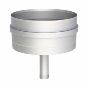 Baza condens fi130 picurator jos - Inox 316L - 0,6 mm