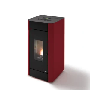 TERMOSEMINEU PE PELETI LISA 2.9-11.4 KW - ROSU