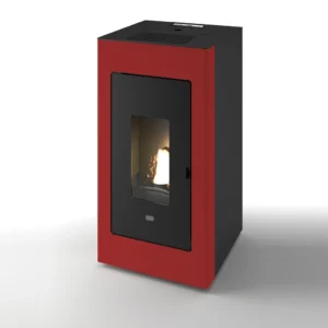 TERMOSEMINEU PE PELETI AMALIA 4.2-11.4 KW - ROSU