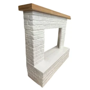 Masca semineu decorativ ROLF WHITE-OUTLET