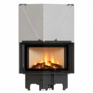 Focar MILANO 12 kW, sticla stanga - deschidere verticala