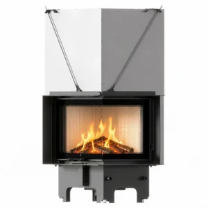 Focar MILANO 12 kW, sticla dreapta - deschidere verticala