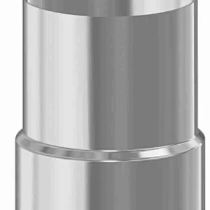 Racord de inox la cos de fum ceramic ptr fi180
