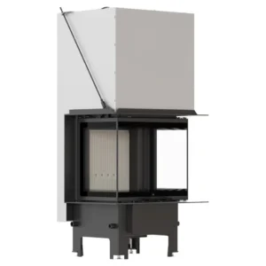 Focar MILANO 600/400 7 kW, trei laturi - deschidere verticala