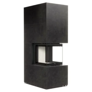 Semineu MILANO 7 kW - Gri inchis