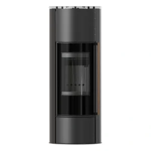 Soba otel Erik High 5.5kW maner lemn - Samota neagra