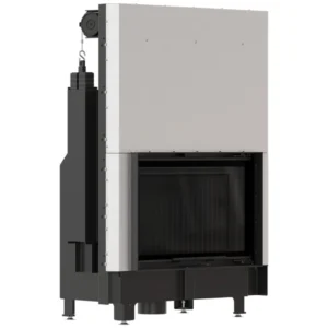 Focar Z-ECO 9.9 kW deschidere verticala - samota neagra