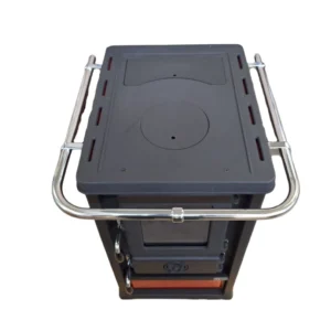 Soba pe lemne - ORLEN - Rosu-OUTLET