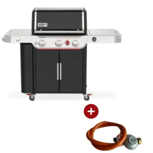 Gratar pe gaz GENESIS EPX-335W LP BLK 75CP + Regulator