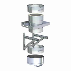Kit elemente baza cos fum DW-Eco 50 - suspendat - scurgere jos - 130