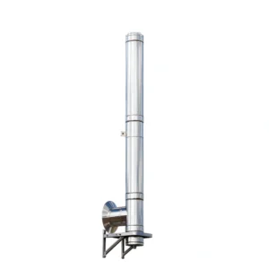 Kit cos fum Jeremias DW-Eco 2.0 din inox, FI150, 9.6ML, racord la 90GR