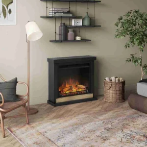 Hagen Deep Black semineu electric negru-OUTLET