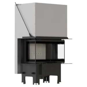 Focar MILANO 680/280 6 kW, trei laturi - deschidere verticala