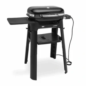 Gratar electric Lumin Compact cu suport - Negru - 2025