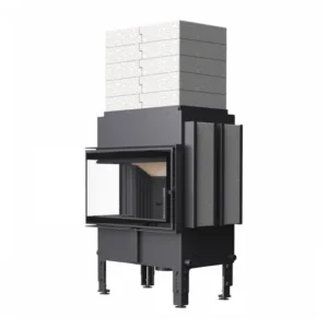 Focar Norra + acumulare, 477 kg, sticla stanga, samota neagra, 86%
